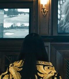  Ready or Not: Here I Come Olivia Cheng Baroque Button Up Shirt