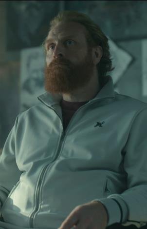 The Iris Affair Season 01 Episode 06 Kristofer Hivju Palm Angels Track Jacket
